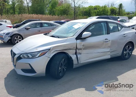 2021 Nissan Sentra Sv Xtronic Cvt z USA, uszkodzony, nr VIN 3N1AB8CV4MY248478